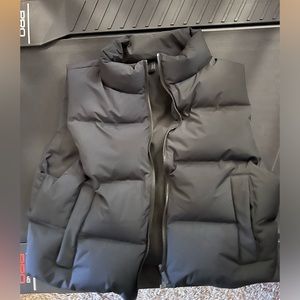 Nuuds Puffer Vest Black